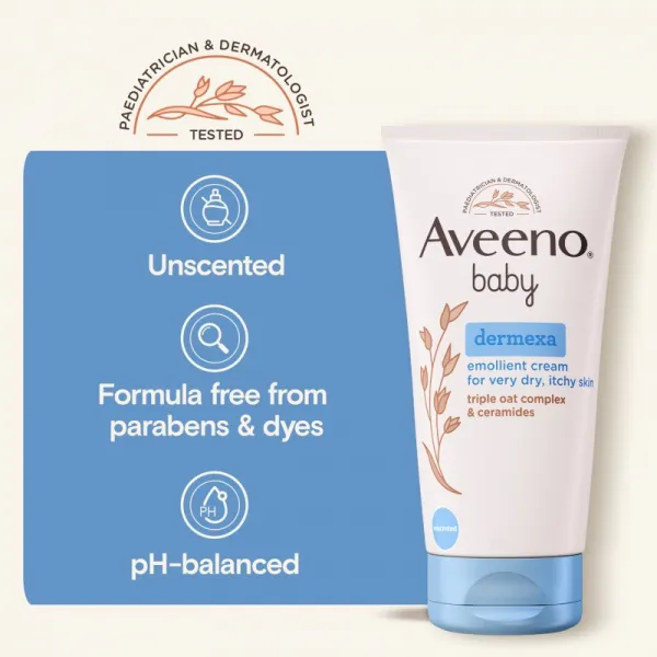 Aveeno Baby Dermexa Zvláčňujúci krém 150 ml