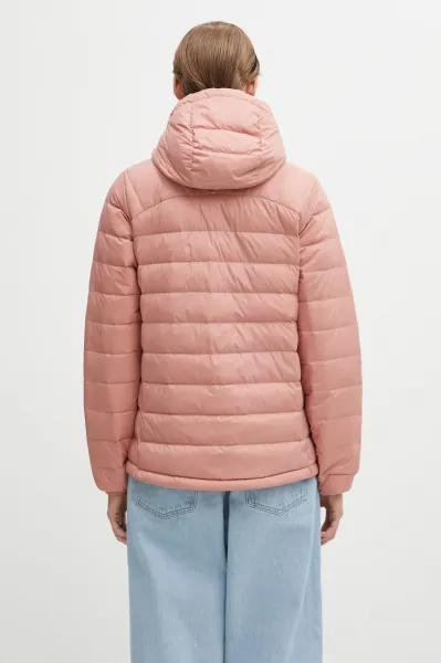 Páperová bunda Fjallraven Expedition ružová farba, prechodná, F86122
