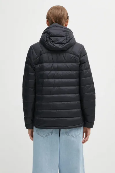Páperová bunda Fjallraven Expedition čierna farba, prechodná, F86122