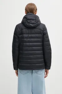 Páperová bunda Fjallraven Expedition čierna farba, prechodná, F86122