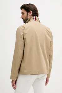 Bunda Tommy Hilfiger zelená farba, prechodná, MW0MW39638