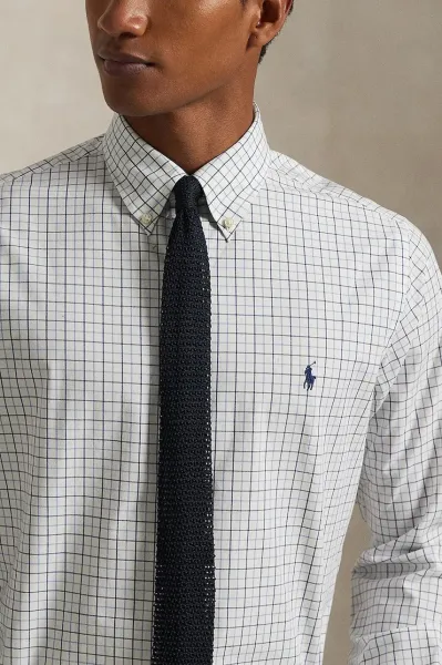 Košeľa Polo Ralph Lauren béžová farba, regular, s golierom button-down, 710968937