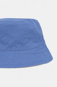 Bavlnená obojstranná detská čiapka United Colors of Benetton fialová farba, bavlnené, 6KQACA02M