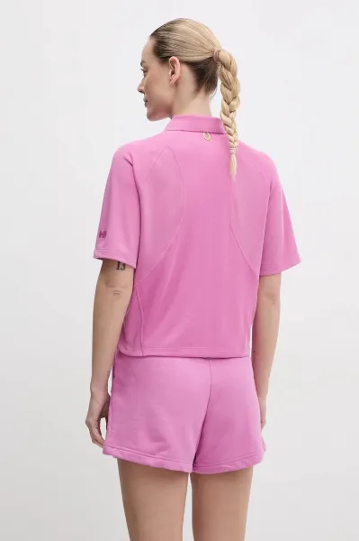 Polo tričko Helly Hansen INSHORE dámske, fialová farba, 34481