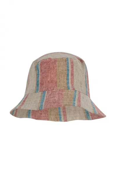 Detská ľanová čiapka Konges Sløjd VENICE BUCKET HAT viac farieb, KS102450