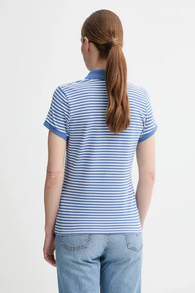 Polo tričko Levi's dámske, fialová farba, 52599