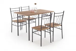 Jedálenský set 4+1 FAUST Halmar