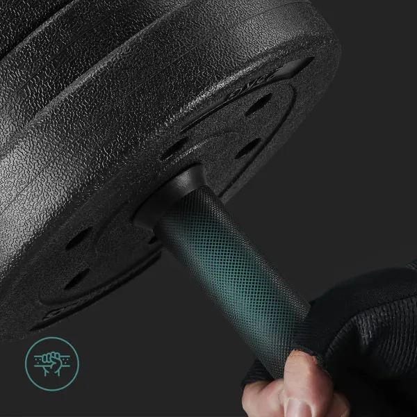 SONGMICS Sada 2 ks činek Arny 20 kg černá