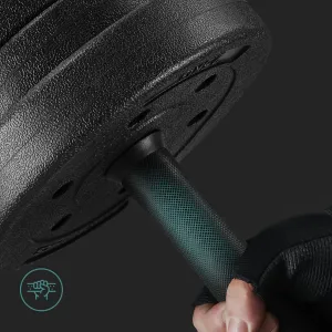 SONGMICS Sada 2 ks činek Arny 20 kg černá