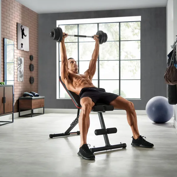 SONGMICS Sada 2 ks činek Arny 20 kg černá