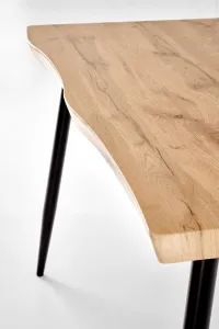HALMAR Jídelní set Dicky dub přírodní/černý