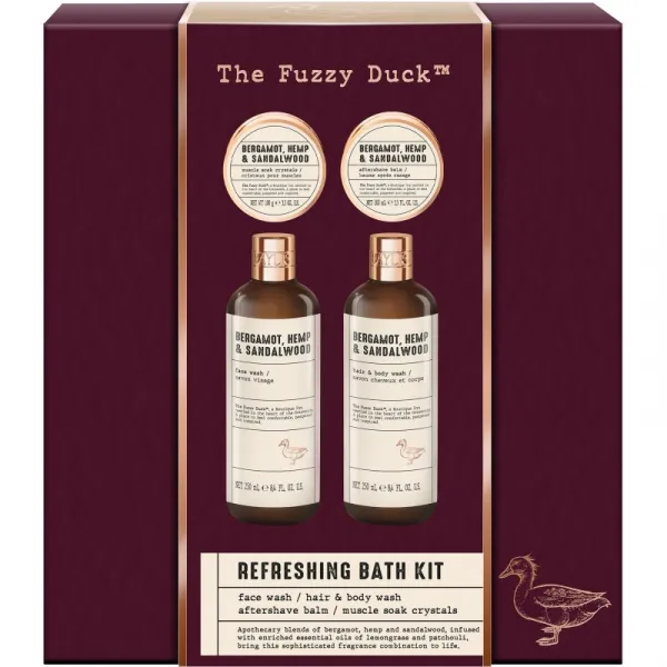Baylis & Harding The Fuzzy Duck Bergamot, Hemp & Sandalwood darčeková sada pre mužov