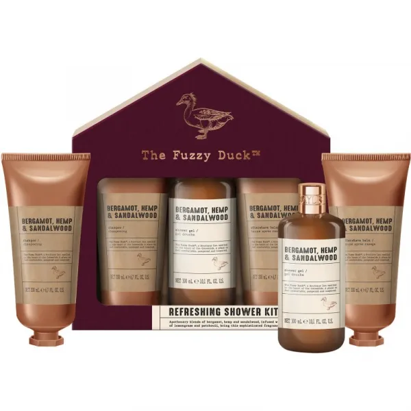Baylis & Harding The Fuzzy Duck Bergamot, Hemp & Sandalwood darčeková sada pre mužov