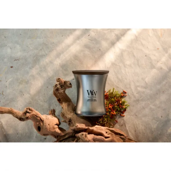 Woodwick Precious Metals Candescent Coast vonná sviečka 275 g