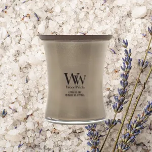 Woodwick Precious Metals Cypress Ore vonná sviečka 275 g