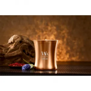 Woodwick Precious Metals Volkanic Orris vonná sviečka 275 g