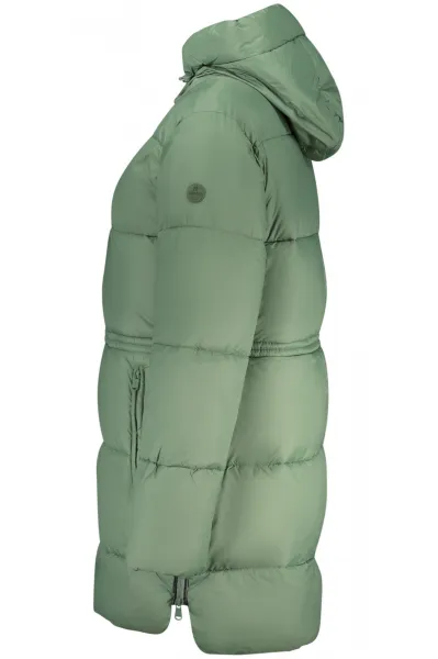 Zelená prešívaná zimná bunda