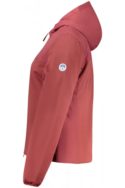 Dámska softshellová bunda s kapucňou