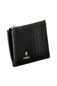 Čierna kožená peňaženka Furla