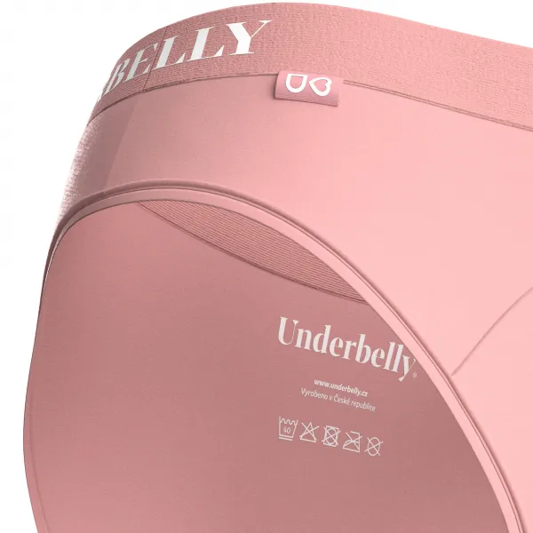 Menštruačné nohavičky Underbelly Univers ružové (UNIVERS-RU-RU-1-PAD) S