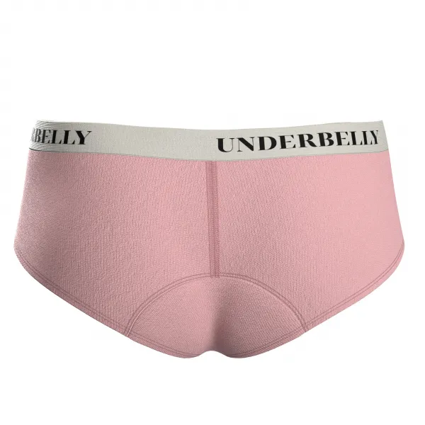 Menštruačné nohavičky Underbelly Lowee ružové (LOWEE-RU-BI-1-MM M