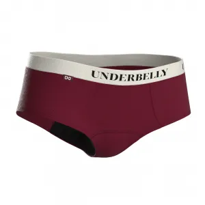 Menštruačné nohavičky Underbelly Lowee červené (LOWEE-BO-BI-1-MM) S