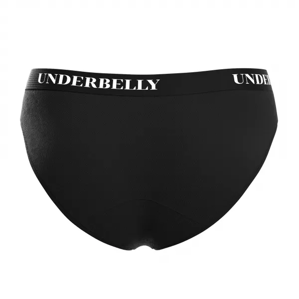 Menštruačné nohavičky Underbelly Univers čierne (UNIVERS-CE-CE-1-MM) S