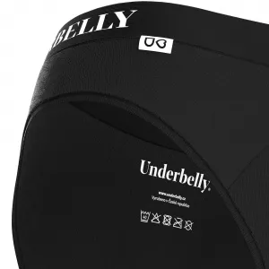 Menštruačné nohavičky Underbelly Univers čierne (UNIVERS-CE-CE-1-MM) S