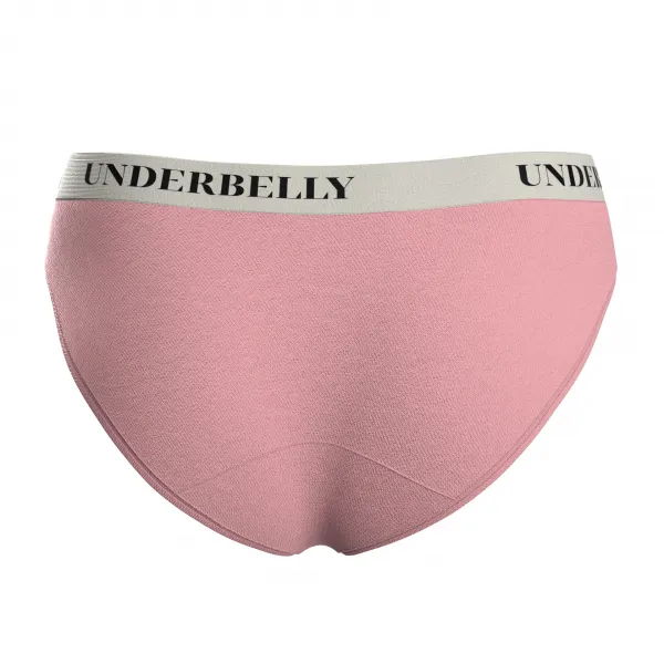 Menštruačné nohavičky Underbelly Univers ružové (UNIVERS-RU-BI-3-MM) M