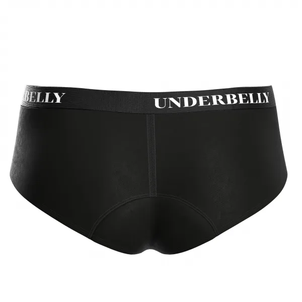Menštruačné nohavičky Underbelly Lowee čierne (LOWEE-CE-CE-1-PAD) M