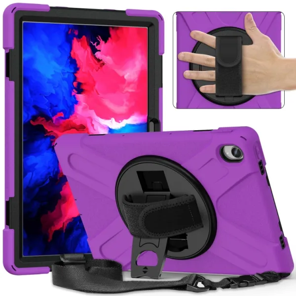 SOLID Odolný kryt pre Lenovo Tab P11 / P11 5G / P11 Plus fialový
