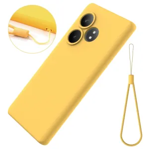 RUBBER Ochranný obal pre Realme GT 6 / Realme GT 6T žltý
