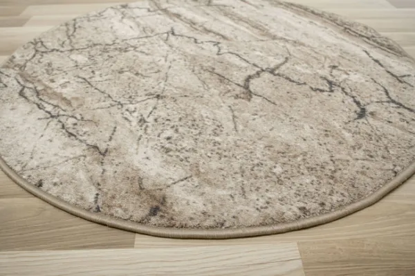 Koberec Aqua Marble 04 béžový kruh