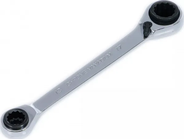 BGS Technics BGS 30007 – račňový očkový kľúč 4v1