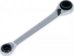 BGS Technics BGS 30007 – račňový očkový kľúč 4v1