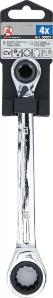 BGS Technics BGS 30007 – račňový očkový kľúč 4v1
