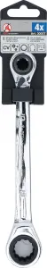 BGS Technics BGS 30007 – račňový očkový kľúč 4v1