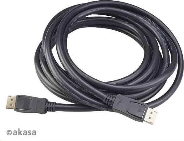 Kábel AKASA DisplayPort na DisplayPort 8K@60Hz, v1.4, 3m