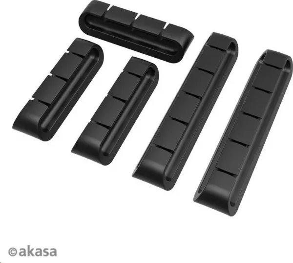AKASA Držiak kábla AKASA, čierny