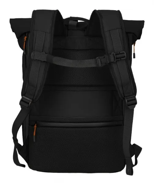 Rolovací ruksak Travelite Briize Backpack M Roll-Up Black