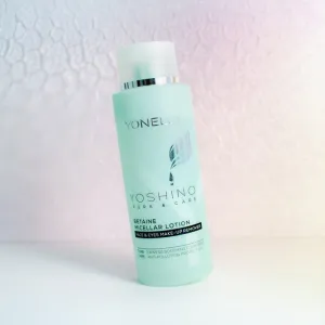 Yonelle Yoshino Pure&Care micelárna voda s betaínom pre intenzívnu hydratáciu pleti 400 ml