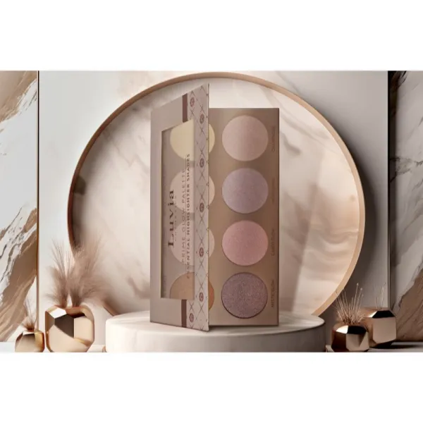 Luvia Cosmetics Prime Glow Vol. 1 paleta rozjasňovačov 8x3,3 g