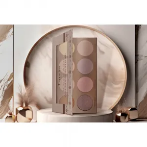 Luvia Cosmetics Prime Glow Vol. 1 paleta rozjasňovačov 8x3,3 g