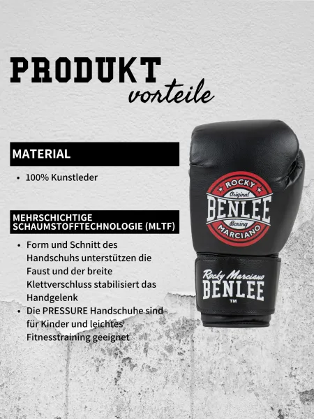 Lonsdale Artificial leather boxing gloves