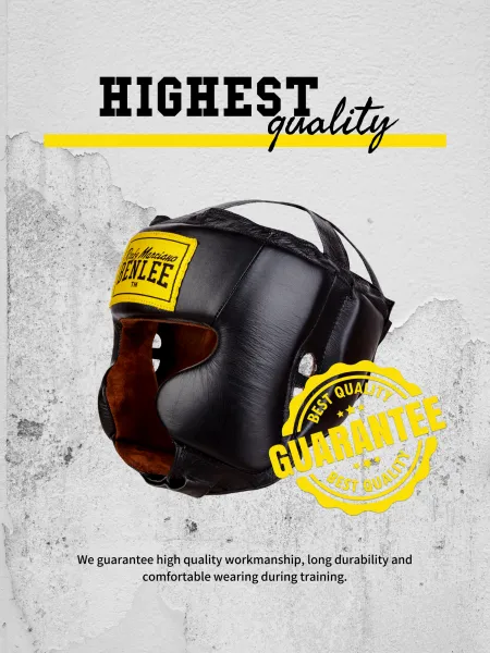 Lonsdale Leather head protection