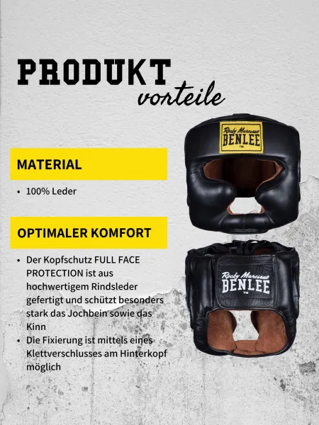Lonsdale Leather head protection