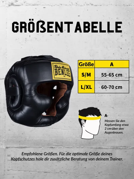 Lonsdale Leather head protection