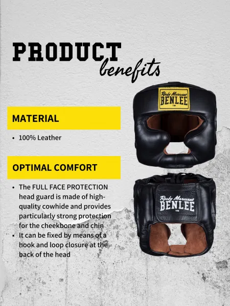 Lonsdale Leather head protection