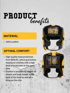 Lonsdale Leather head protection