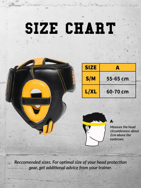 Lonsdale Leather head protection